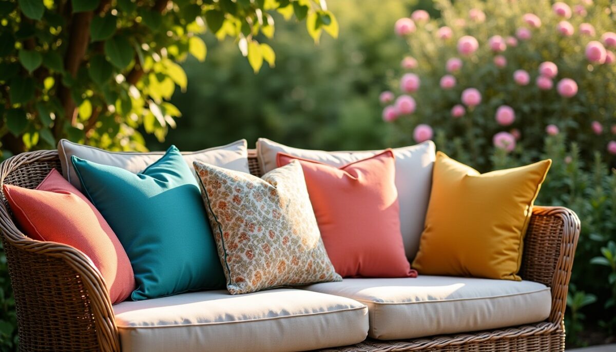 Comment bien choisir ses coussins pour sublimer son salon de jardin ?