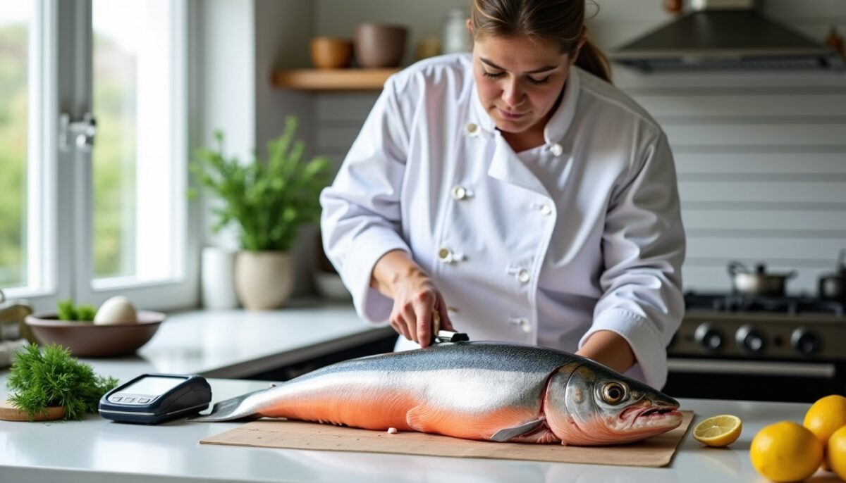 Comment calculer la portion parfaite de poisson pour chaque invité ?