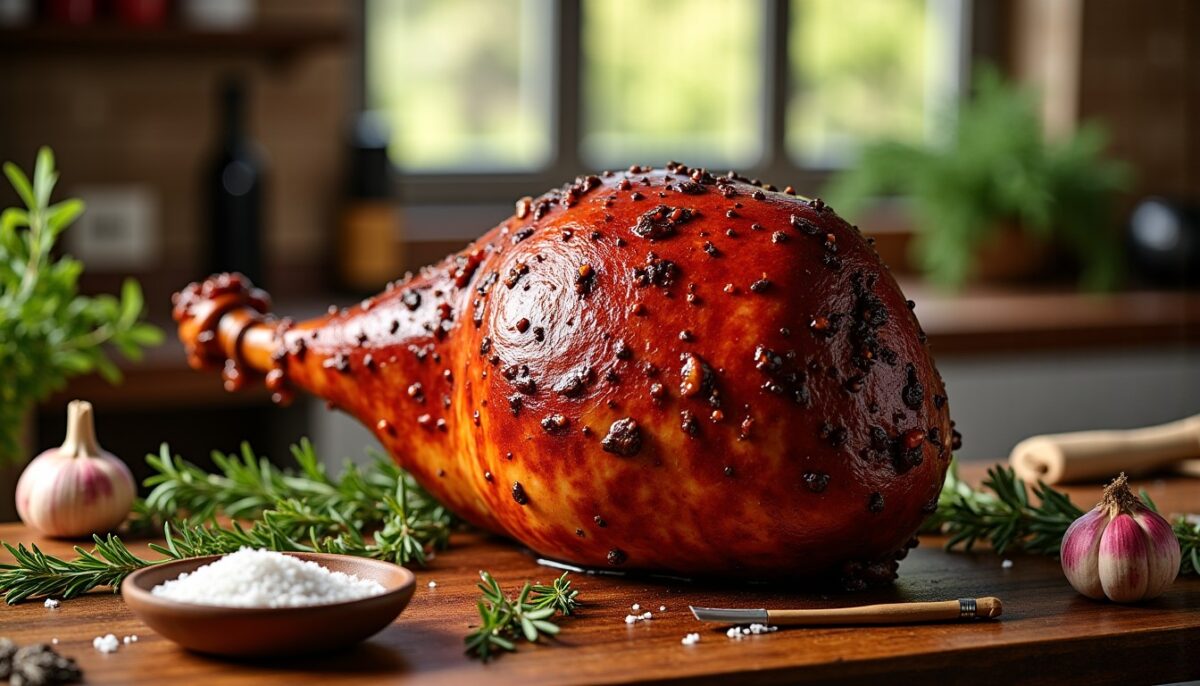 Les secrets d&rsquo;une marinade irrésistible pour réussir un jambon à la broche parfait