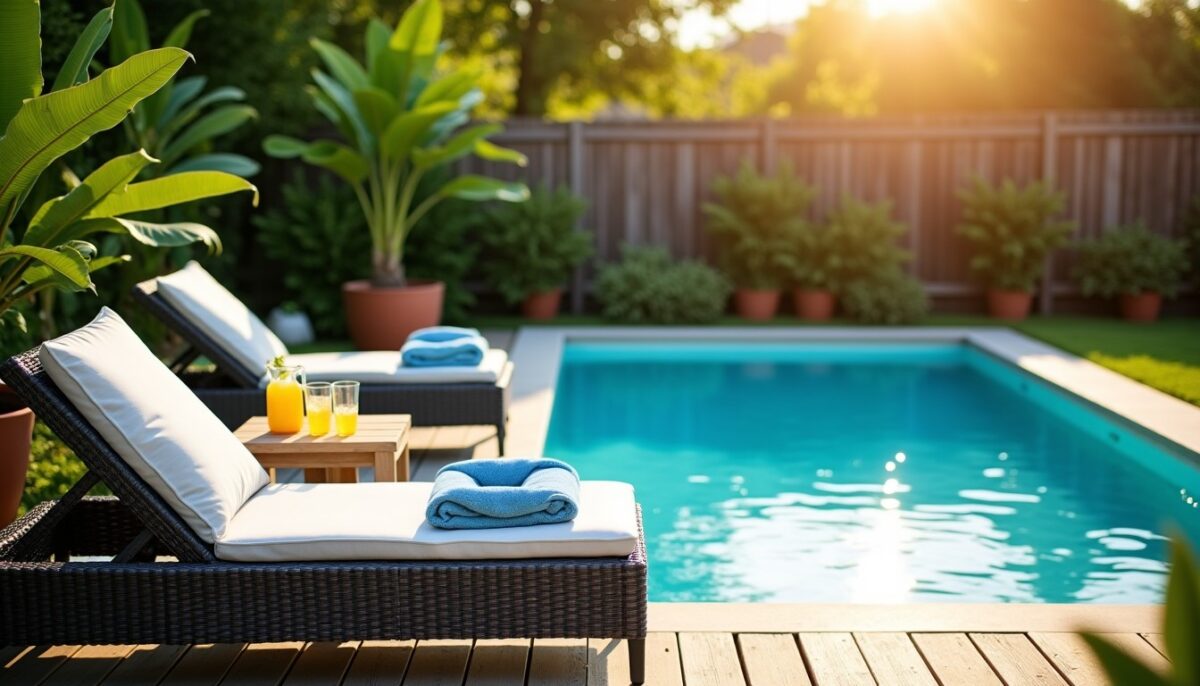 Aménagez le coin piscine idéal dans votre jardin : guide complet et pratique