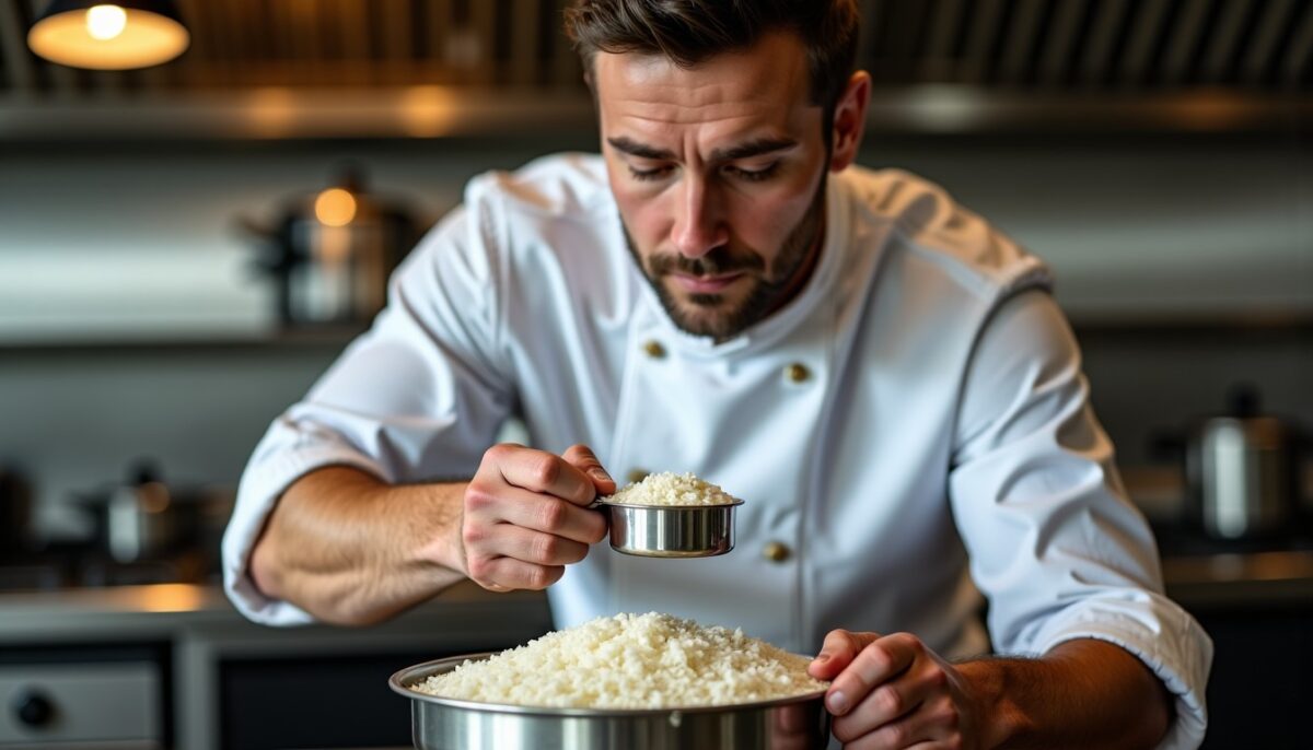Risotto : Comment déterminer la quantité idéale de riz par convive ?