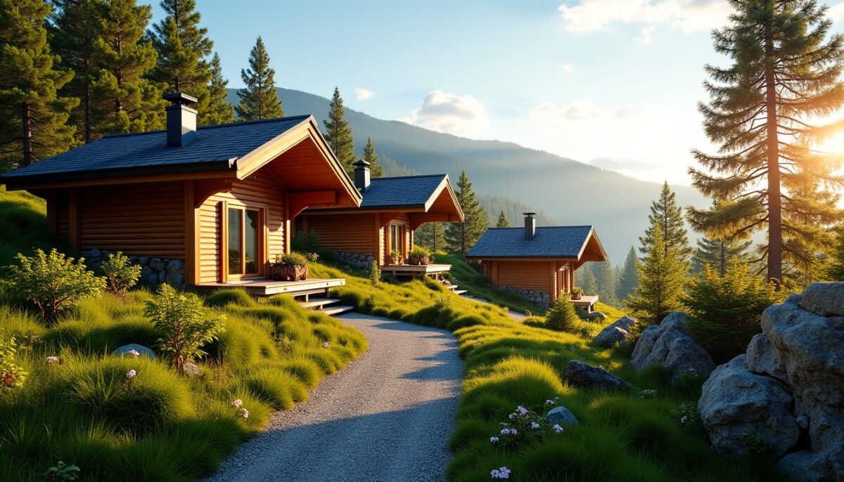 Chalets en bois : allier élégance naturelle et écologie pour un séjour en harmonie avec la nature