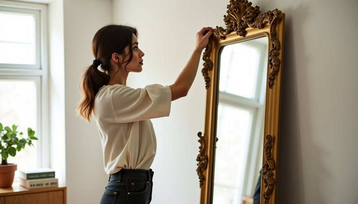 Choisir et installer votre miroir décoratif grand format : méthode en 6 étapes